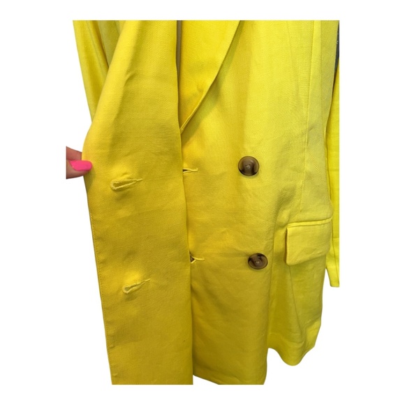 π π NWOT CABI Glow Up Buttercup Double-Breasted Blazer | Womenβs Sz M - Picture 9 of 12